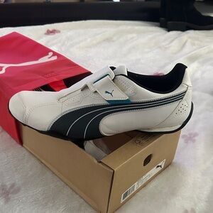Puma Redon Move in White, Dark Shadow, and Black